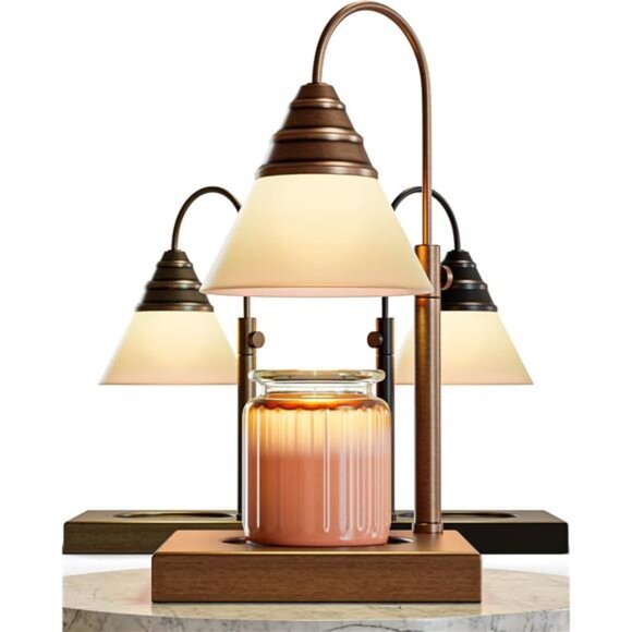 Magic Candle Warmer Lamp Height Adjustable for Yankee Candle Jar